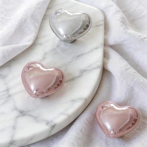 Sweet Heart Modern Ceramic Wardrobe Knob, Cream Style Drawer Handle