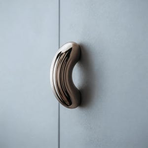 Rainbow Arc-kastgreep, titaniumzilveren ladehandgreep