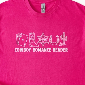 Chemise de lecteur romantique cow-boy Cadeau livresque occidental pour son T-shirt de lecteur épicé Rat de bibliothèque sauvage Merch Booktok T-shirt graphique Country Library Top