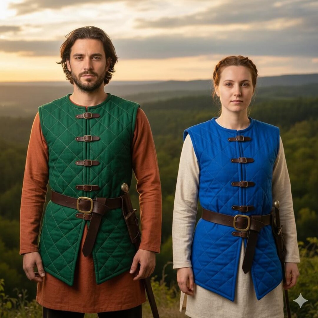 Gambeson Sewing Pattern PDF | Custom-fit Medieval Armor (digital ...