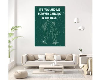 Taylor Swift Wood Inspired Wall Art - Taylor Swift Print - A4, A3, 8x10, A5 Print - The Life of a Showgirl Wall Print