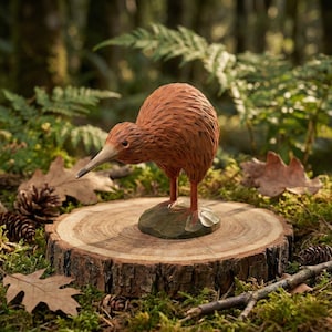 Wooden Kiwi Bird - Etsy