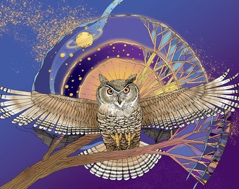 Owl Power-A7 card