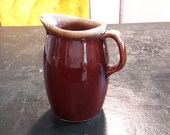 Hull Pottery Brown Drip Pottery Walnut Ridge Pitcher