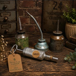 Vintage Metal Grease Can - Etsy