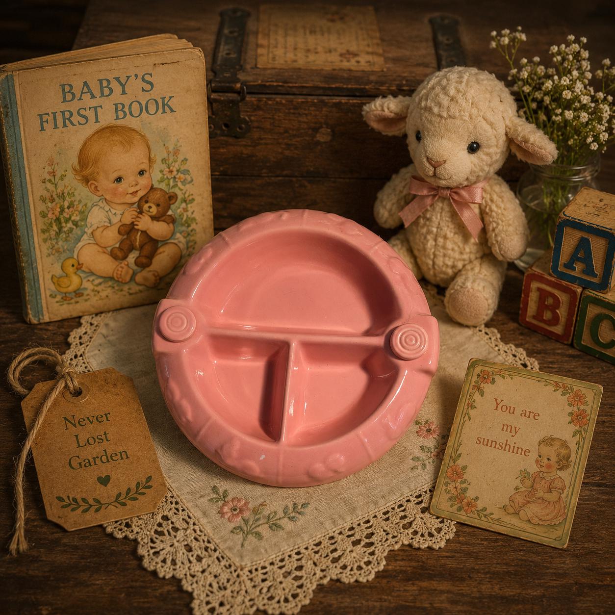 Vintage Baby Warming Dish - Etsy