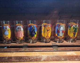Wizard of Oz 50th Anniversary Tumbler Glass Coca-cola Vintage - Etsy