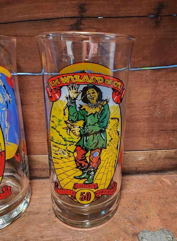 Wizard of Oz 50th Anniversary Tumbler Glass Coca-cola Vintage - Etsy