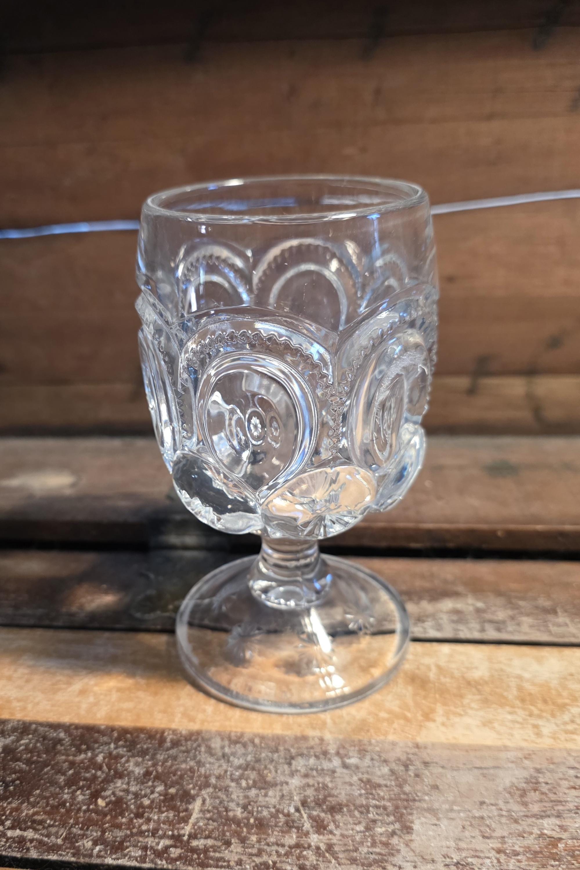 Moon and Stars Vintage Goblets - Etsy