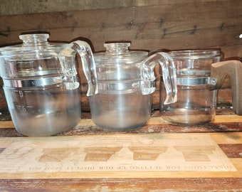Glass Coffee Maker Parts Pyrex Vintage