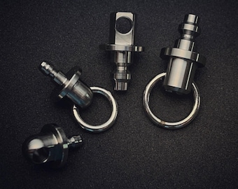 Titanium Male Pin for Quick Release — Replacement Connector XS / XL