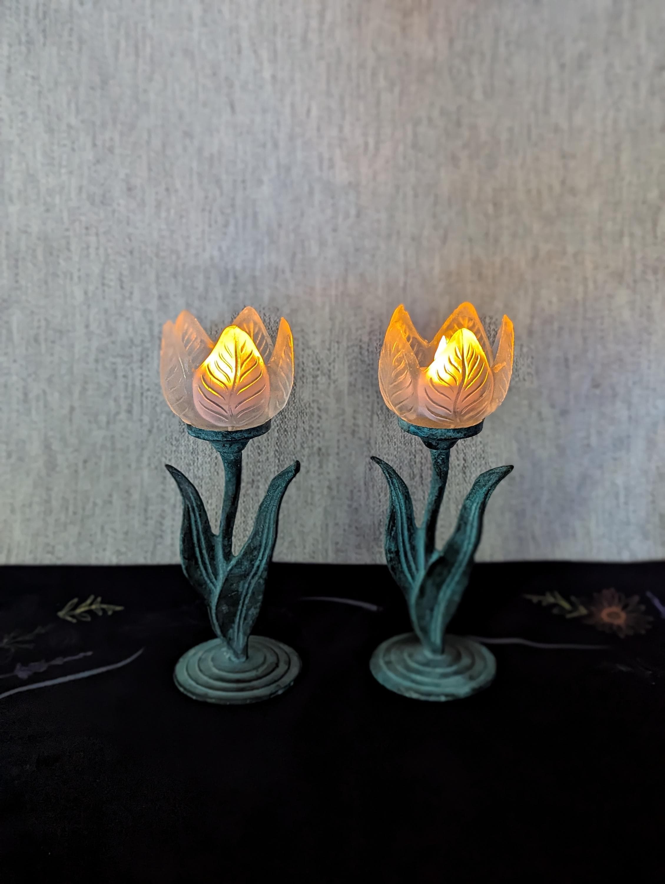 Tulip Candle Holder - Etsy