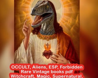 240 Ebooks LIBRARY of the OCCULT, Aliens, ESP, Forbidden Rare Vintage books pdf Witchcraft, Magic, Supernatural, Esoterica, Digital Download