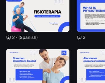 PhysicalThearpy Canva FB / Instagram Story Templates