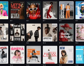 Modern Fashion Canva Instagram Story Templates