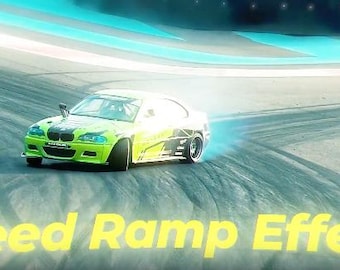 Dynamische Geschwindigkeitsrampe Glitch Effekte für Video Übergänge / Vorschau / Keine Plug-ins erforderlich