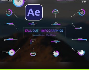 Infographics Call out (16 After Effects Options)