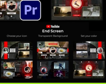 Youtube End Screen  | Premiere Pro