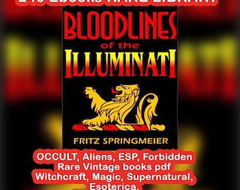 240 Ebooks LIBRARY of the OCCULT, Aliens, ESP, Forbidden Rare Vintage books pdf Witchcraft, Magic, Supernatural, Esoterica, Digital Download