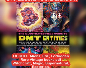 240 Ebooks LIBRARY of the OCCULT, Aliens, ESP, Forbidden Rare Vintage books pdf Witchcraft, Magic, Supernatural, Esoterica, Digital Download