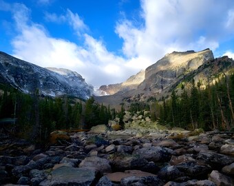 Rocky Mountain Landscape Photography, Colorado Wilderness Art (Digital Download )