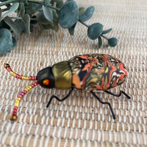 Beetle Sculpture, Insect Sculpture, Bug Sculpture, Animal Art, Beetle Figurine, Home Decor, Office Decor, Garden Art, Unique Gift 652