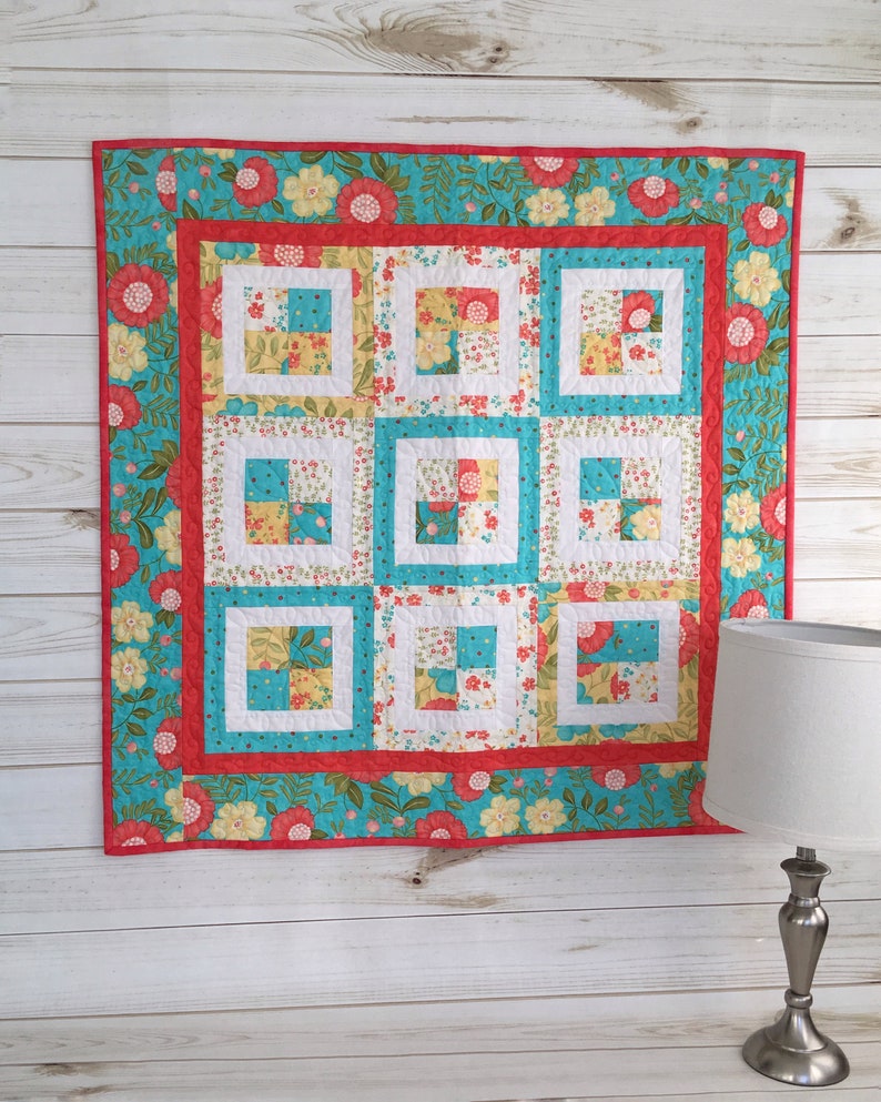 Nursery Room Quilt Nursery Wall Hanging Floral Wall Hanging Etsy