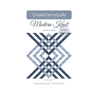Digitales Quilt-Muster, HST Quilt-Muster, Modernes Quilt-Muster, PDF-Quilt-Muster, Verwobenes Quilt-Muster, Minimalistisches Quilt-Muster