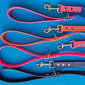4 ft Bio thane Dog Leash – 3/4" Wide with D-Ring