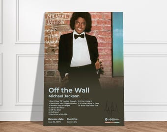 Vintage Michael Jackson Off the Wall Album LP Record Vinyl 12