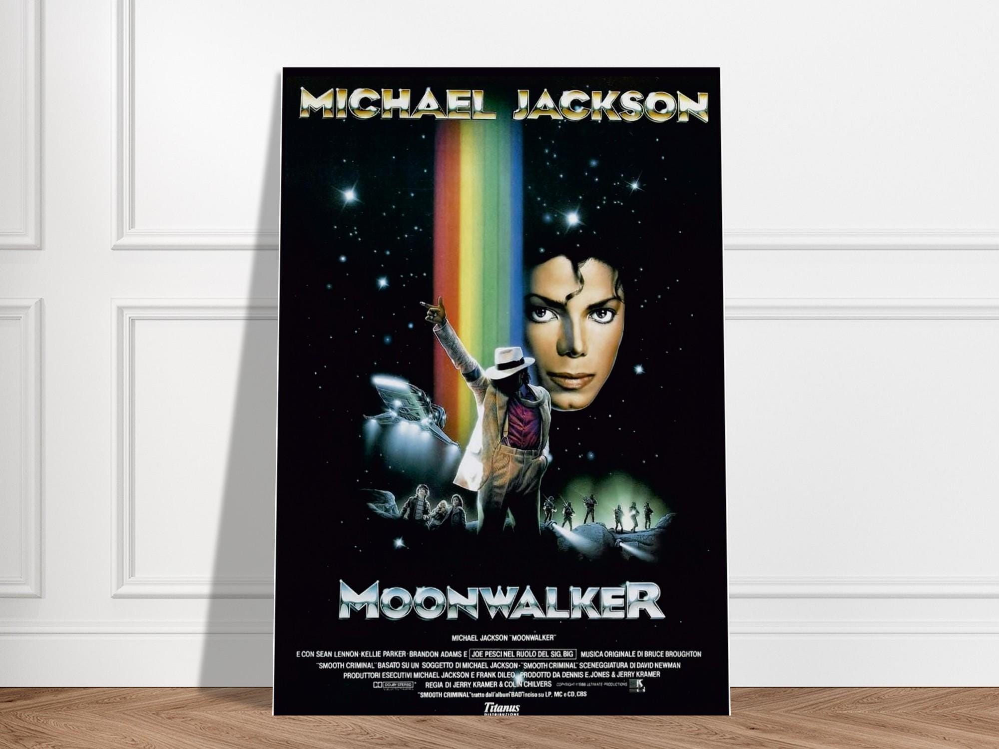 Michael Jackson Moonwalker Poster - Etsy