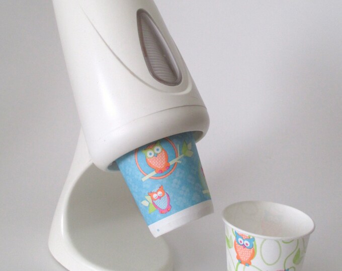 Vintage MOD Spaceage Dixie Cup Holder Dispenser Etsy