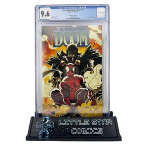 One World Under Doom #1 - CGC 9.6 - Portada variante de Andrews