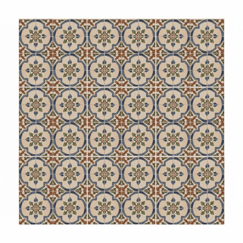 Spanish Colonial Ceramic Tile – Hacienda Medallion - Etsy
