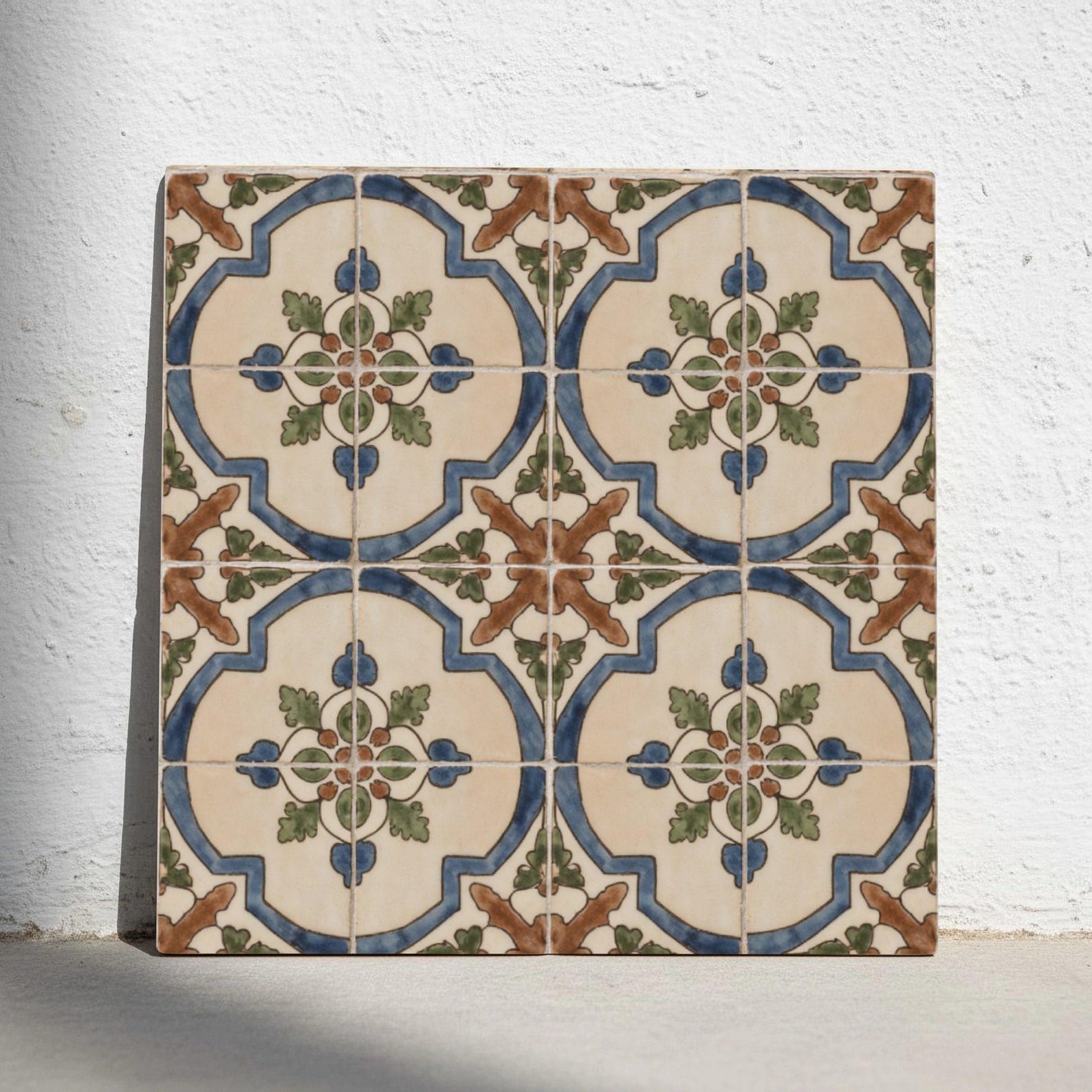 Spanish Colonial Ceramic Tile – Hacienda Medallion - Etsy
