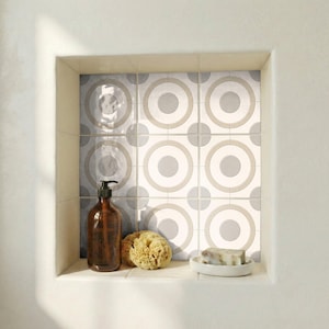 Płytka ceramiczna Kyoto Zen Circle – japońska minimalistyczna