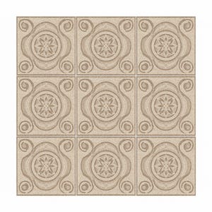 Izmir Mosaic Ceramic Tile – Mediterranean Stone Pattern Wall Decor