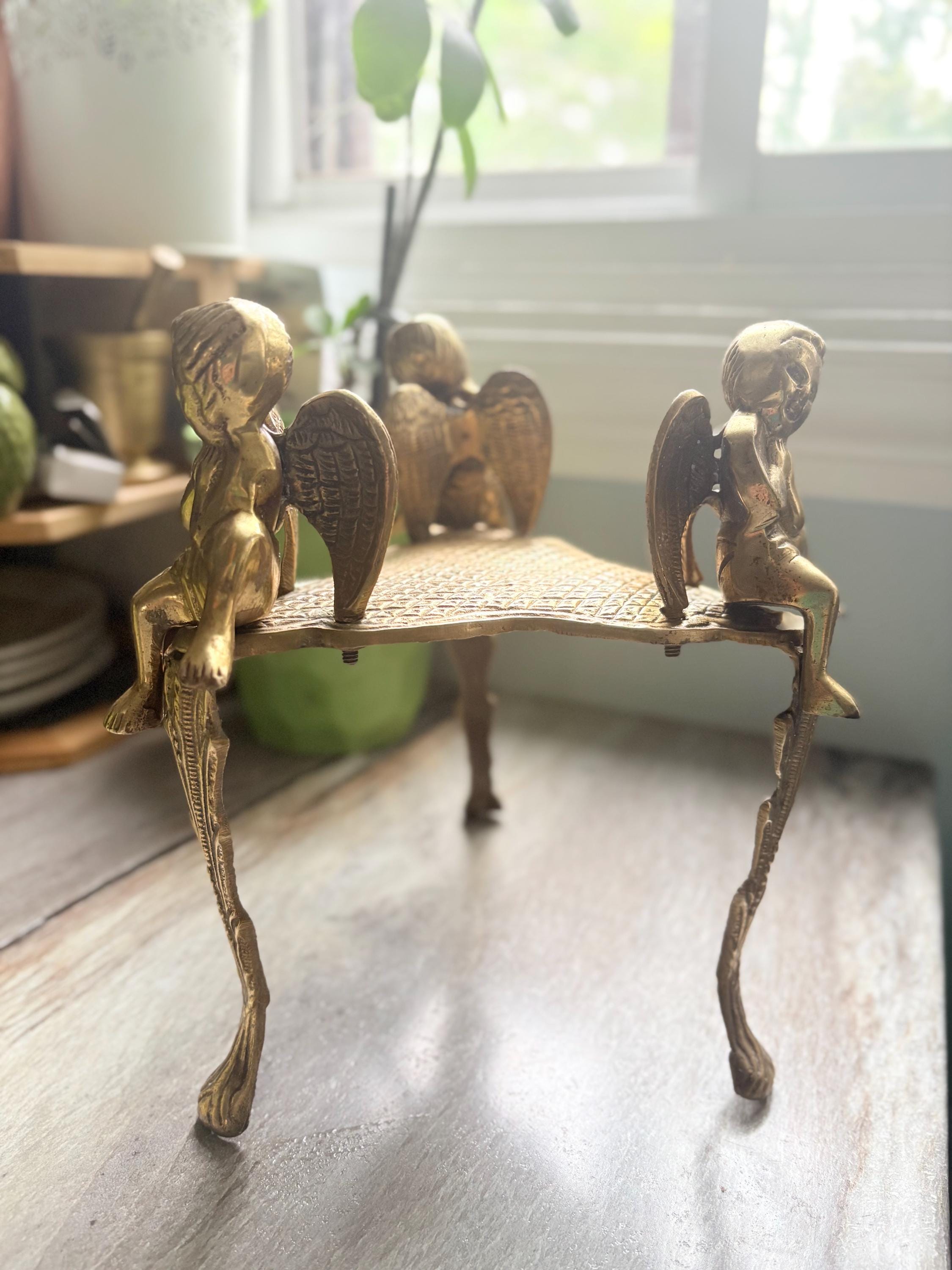 Vintage Angel Plant Holder - Etsy