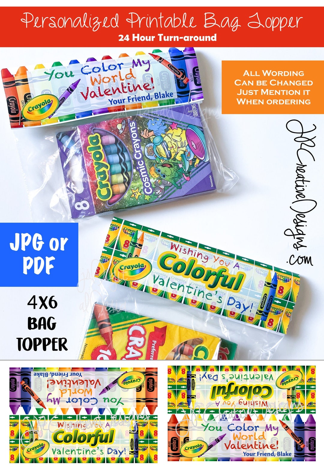 Crayola Valentine Card Crayons Valentine Printable Crayon Valentine