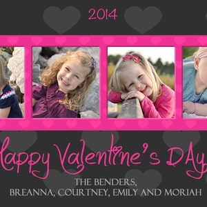 Valentine's Photo Cards Valentine's Day Card | Etsy