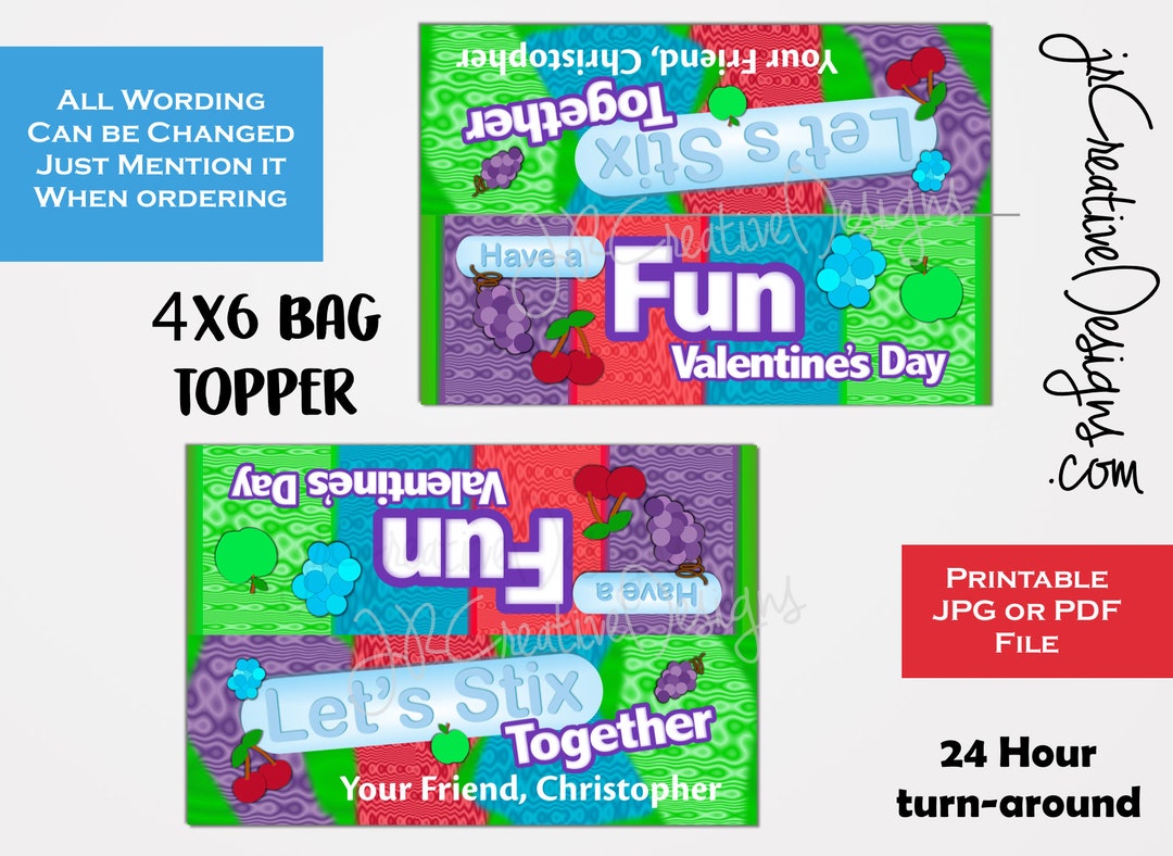 Fun Dip Valentine Card Printable Fun Dip Valentine Printable Card Kid Fundip Valentines Day