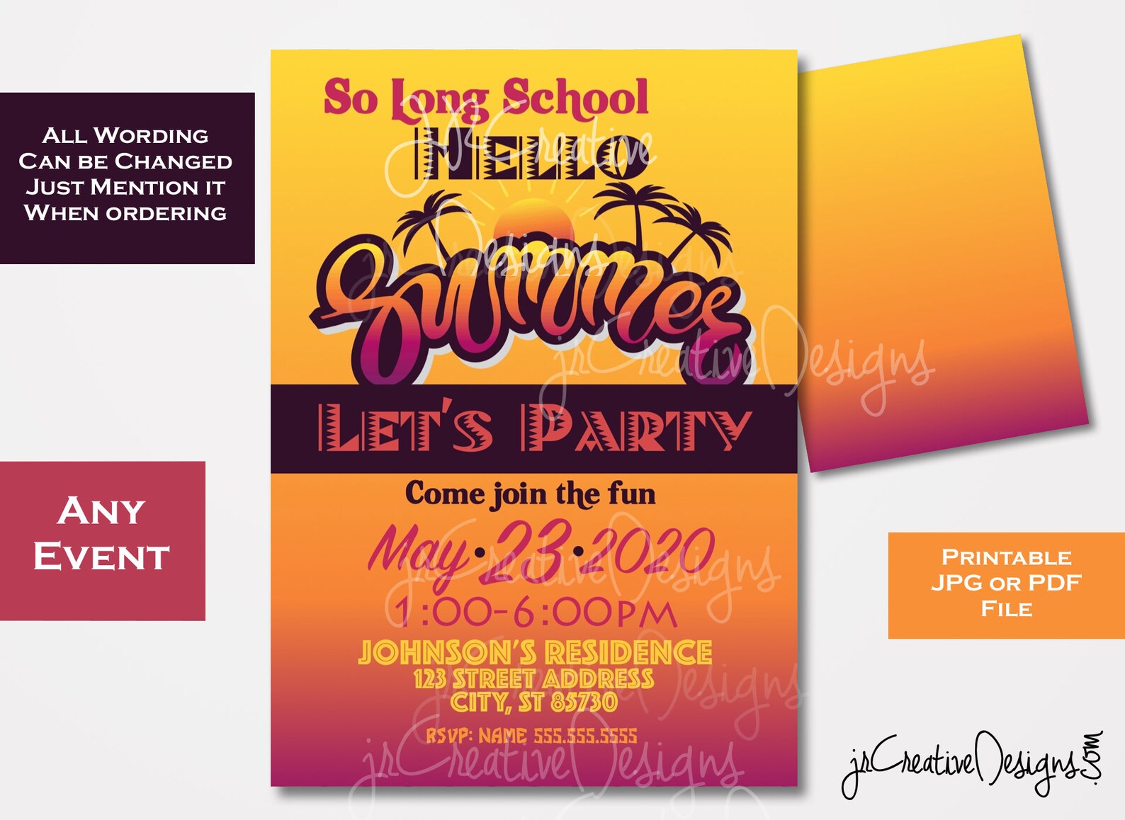end-of-school-year-party-invitation-last-day-of-school-party-etsy