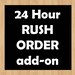 Erin MacVittie reviewed Rush Order within 24 hours - Digital printouts and Invites ONLY