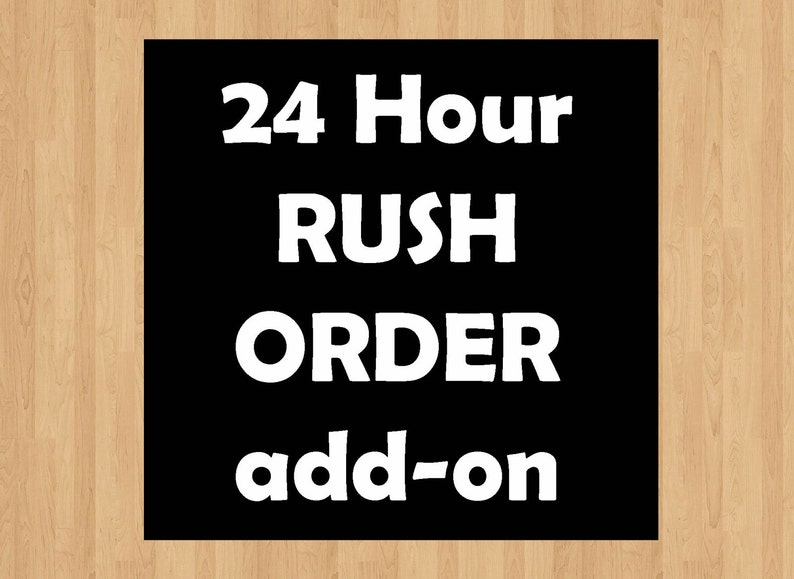 Rush Order within 24 hours  Digital printouts and Invites image 1