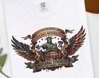 No Kings Mom Shirt America 250 Tee, Maternal Strength Patriotic Graphic, 1776 No Tyrants Mother’s Day Gift