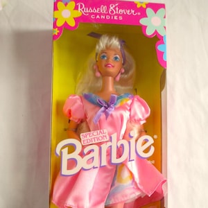 Barbie Doll Vintage Special Edition Russell Stover Candies Barbie Doll 1996 Mattel 17091 Never Removed From The Box