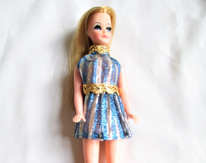 Vintage Topper Dawn Doll Beauty Pageant Doll Straight Legs and Dinner Date Outfit Dawn Doll