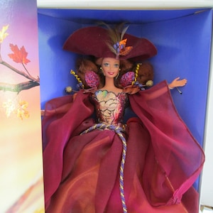 Barbie Doll Vintage 1995 Mattel Autumn Glory Barbie Stunning NOS Vintage Collector Edition