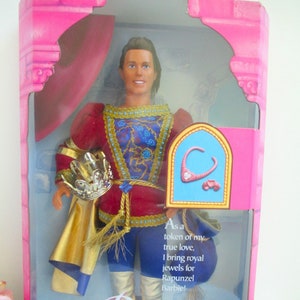 Prince Ken Doll 1997 Original in Box, NRFB Barbies Prince, Rapunzel Prince Ken, Prince Charming, Fairytale Doll, Prince Ken doll