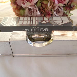 Avon On The Level Decanter with Deep Woods After Shave Cologne In Original Box 1970&#39;s Vintage Avon Perfume Collectible